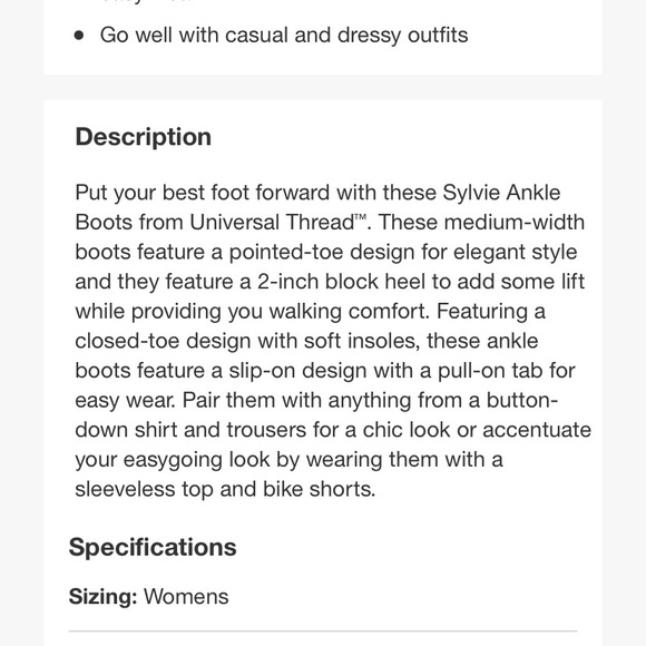 Universal thread new boots - Picture 6 of 6